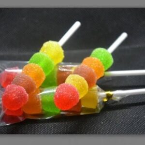 Jelly lolipop paper sticks